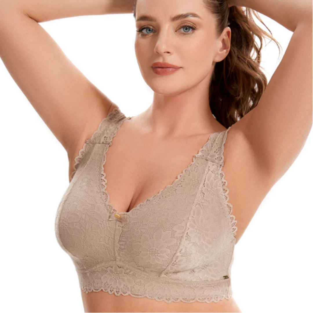 Comfort Lingerie for Everyday Wear Lace Bralette Bra