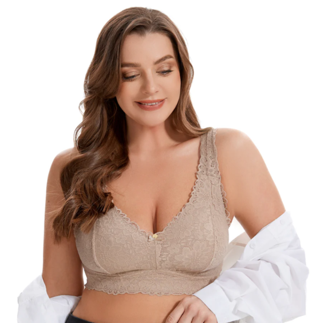 Comfort Lingerie for Everyday Wear Lace Bralette Bra