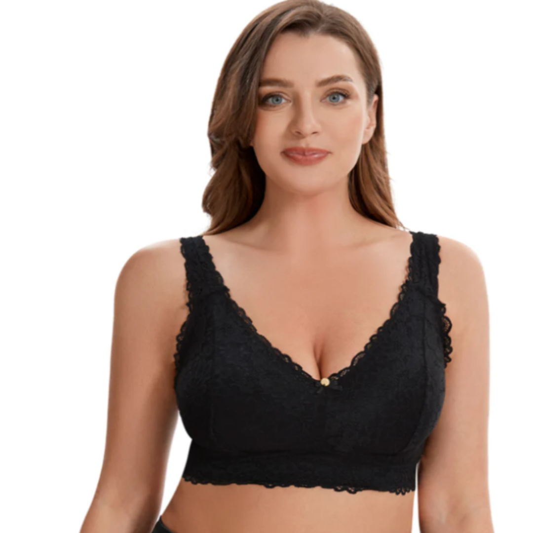 Comfort Lingerie for Everyday Wear Lace Bralette Bra