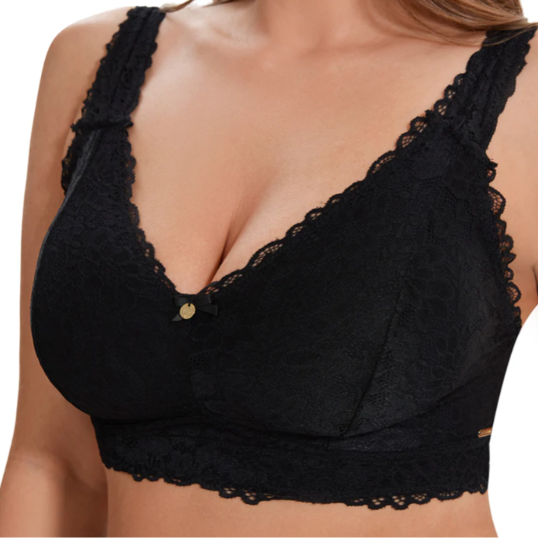 Comfort Lingerie for Everyday Wear Lace Bralette Bra