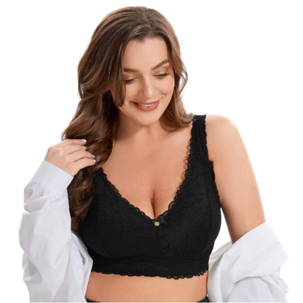 Comfort Lingerie for Everyday Wear Lace Bralette Bra