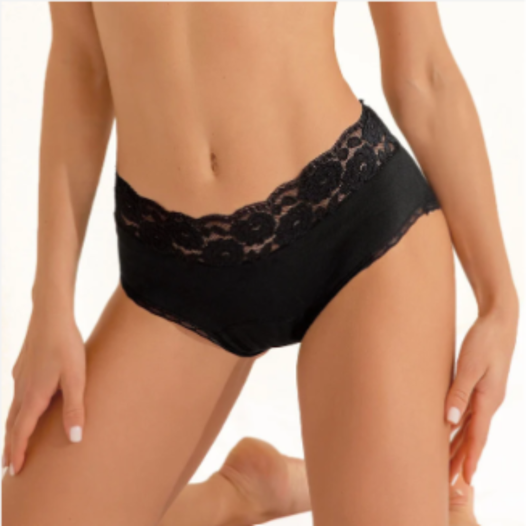 Soft Breathable Mid Rise Underwear Bikini Panty