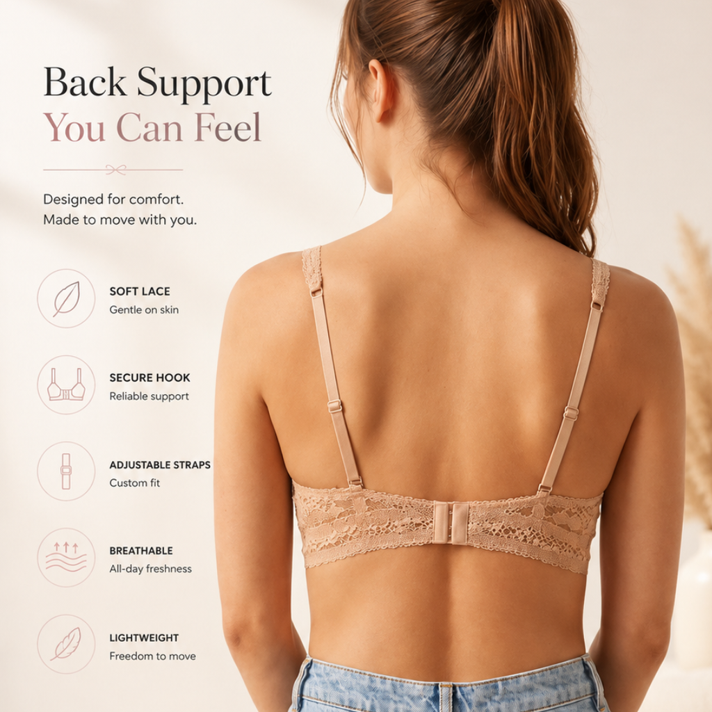 Wireless Soft Cup Everyday Comfort Lingerie