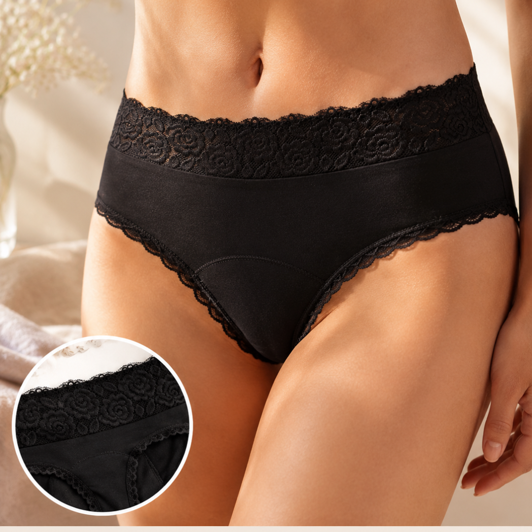 Soft Breathable Mid Rise Underwear Bikini Panty