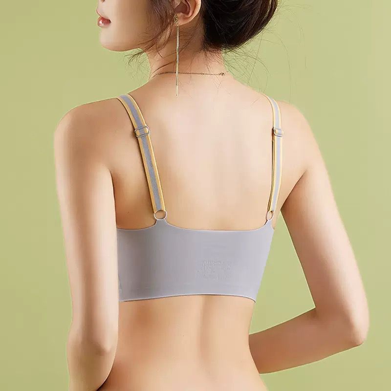 Wireless Soft Support Bra with Removable Pads Anti Slip Design